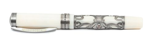 Visconti (Italian) Knights Templar Fountain Pen, Rubies Special Reserve #006/112, L 6''