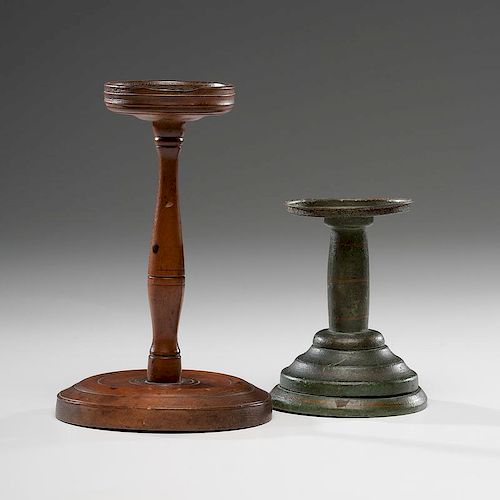 Turned Wood Lamp Stands