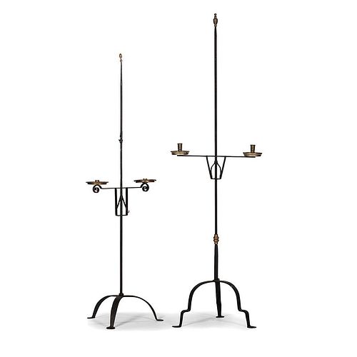 Wrought Iron Candlestands