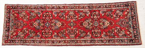 Persian Semi Antique Handwoven Wool Runner, C. 1940/50, W 2' 7'' L 8'