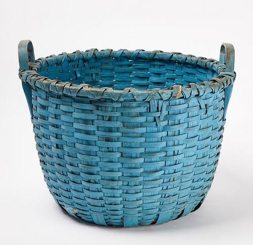Blue Gathering Basket