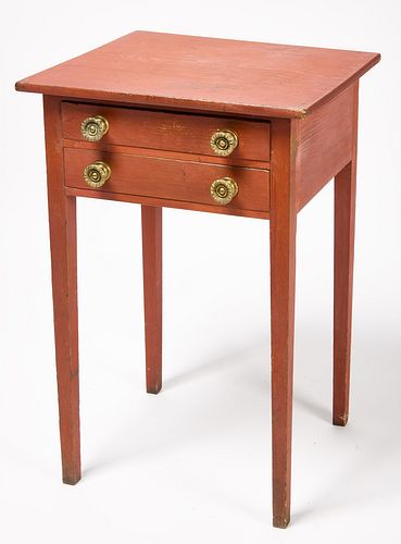 Two Drawer Sewing Stand