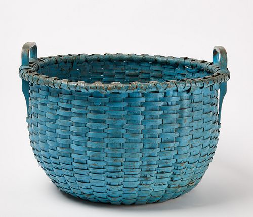 Large Blue Basket