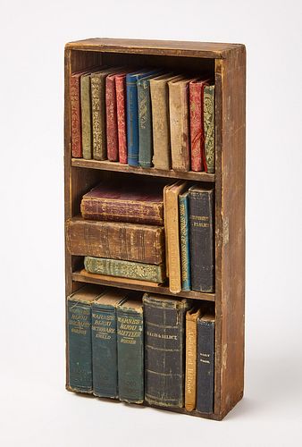 Miniature Case of Books