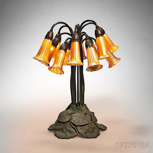 Twelve-light Lily Table Lamp