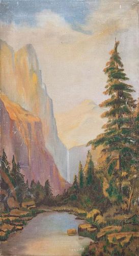 * Frederick Stanton Perkins, (Wisconsin, 1832-1899), Waterfall