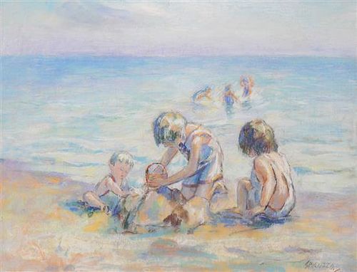 Francesco J. Spicuzza, (Wisconsin, 1883-1962), Sandcastles