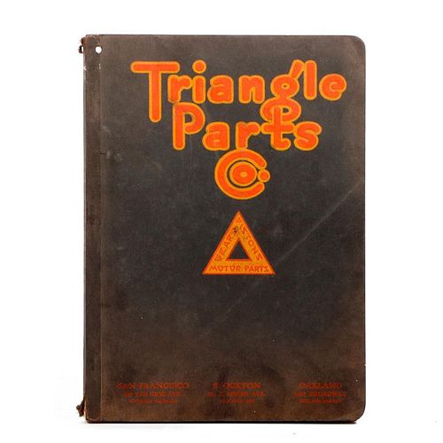 Triangle Motor Parts Catalog, 1924.