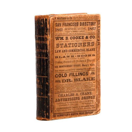 Langley's San Francisco Directory, 1861-1862.