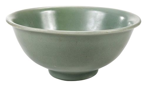 Chinese Monochromatic Celadon Bowl