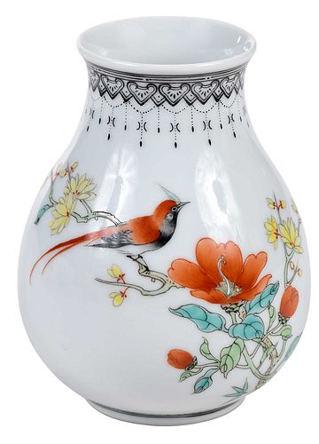 Chinese Republic Period Porcelain Squat Vase