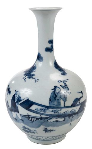 Chinese Underglaze Blue Porcelain Vase