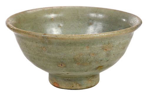 Chinese Celadon Glazed Pottery Bowl