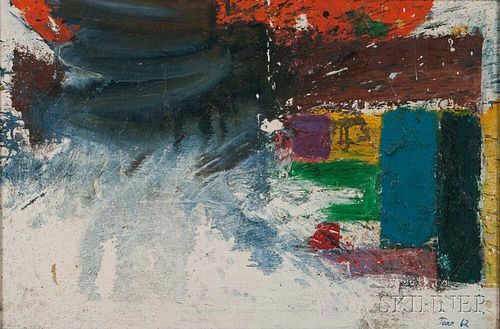 Taro Yamamoto (Japanese/American, 1919-1994)      Abstract Painting