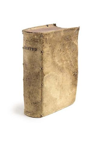 Les oeuvres de C. Cornelius Tacitus. Mit Holzschnitttitelvignette, -initialien und -buchschmuck. (Genf), Vignon, 1594. 4 Bll.