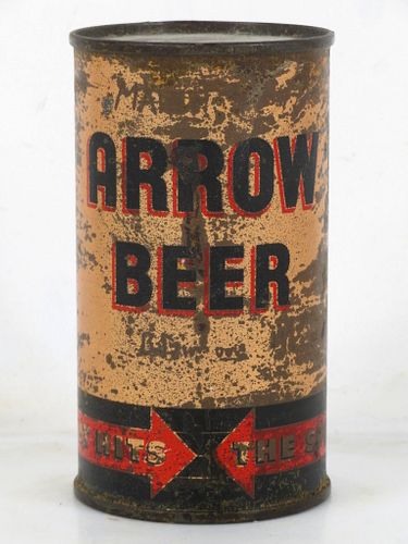 1947 Arrow Beer 12oz OI-46 12oz Opening Instruction Can Baltimore Maryland