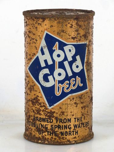 1935 Hop Gold Beer 12oz OI-401 12oz Opening Instruction Can Vancouver Washington