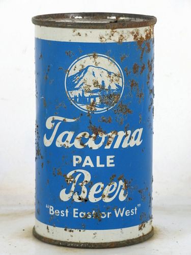 1941 Tacoma Pale Beer 12oz 138-07 12oz Flat Top San Francisco California