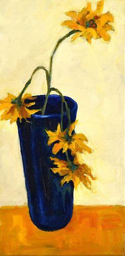 DAISIES TWO by Pam Lushington