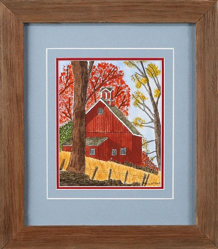 RED BARN by Collis Watson