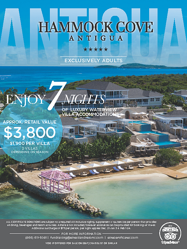 Elite Island Resorts - 7 Nights in Antigua at Hammock Cove