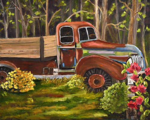 PAPA'S TRUCK by Cathy Grieve