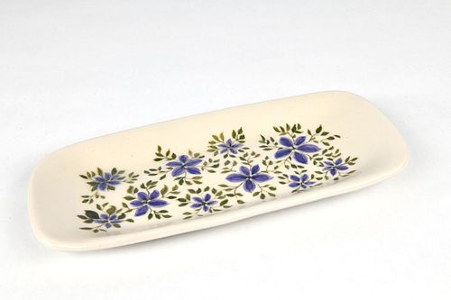 PAINTED DISH by Diane Simon