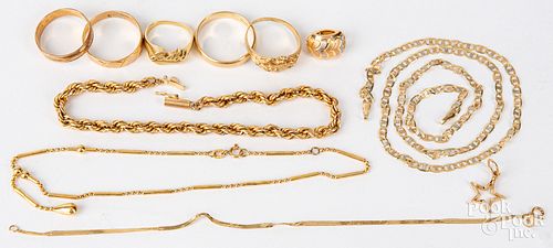 14K gold jewelry