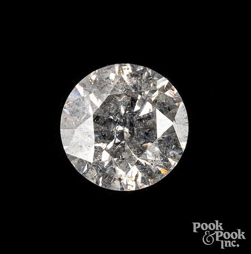 1.85 carat round brilliant cut diamond