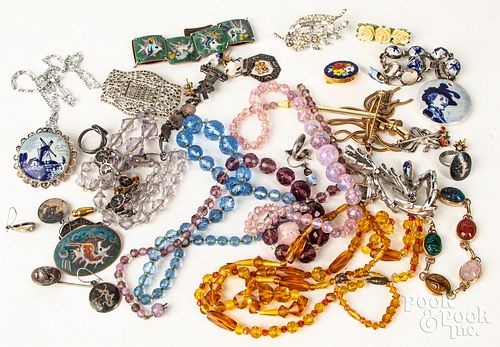 Silver and costume jewelry