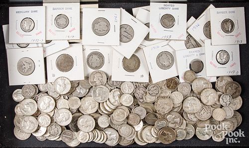 US silver coins 30.8 ozt., etc.