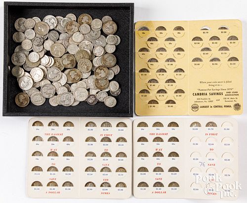 US silver coins, 15.7 ozt., etc.