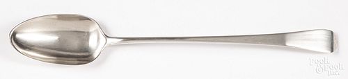 English silver gravy spoon, ca. 1790
