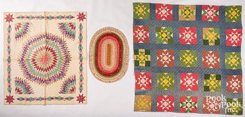 Two Pennsylvania patchwork quilts