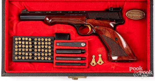 Belgian Browning Medalist semi-automatic pistol