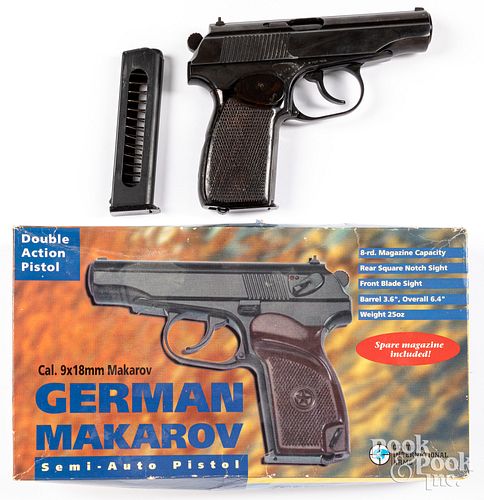 German Makarov semi-automatic pistol