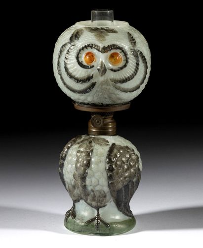 FIGURAL OWL MINIATURE LAMP