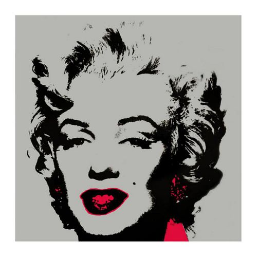 Andy Warhol "Golden Marilyn 11.36" Limited Edition Silk Screen Print from Sunday B Morning.