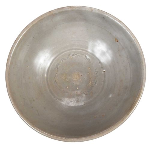 Chinese Celadon Glazed Earthenware Bowl