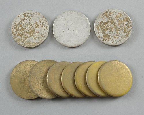 Sahara (2005) 50 background prop coins from the treasure scenes in the movies