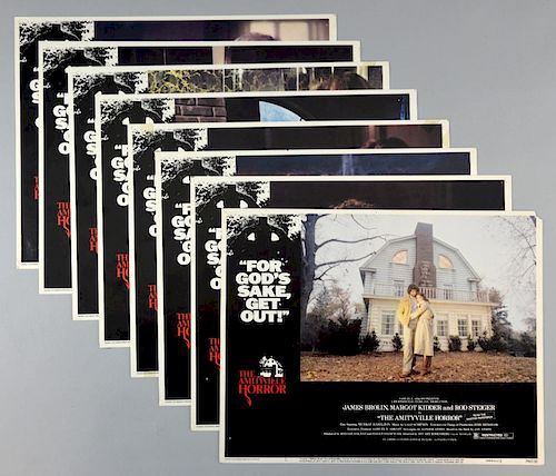 The Amityville Horror (1979) Set of 8 US Lobby cards, 11 x 14 inches