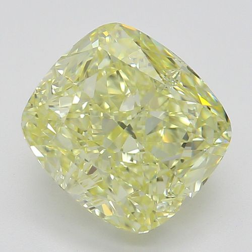 1.84 ct, Natural Fancy Yellow Even Color, VVS1, Cushion cut Diamond (GIA Graded), Appraised Value: $37,800 