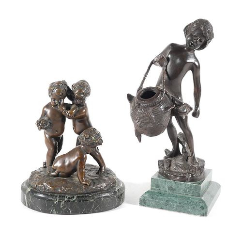 Two French Bronze Sculptures