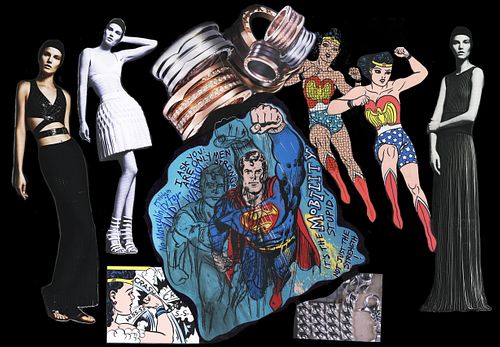 Linda Stein - Masculinities: Superman and Mobility 867