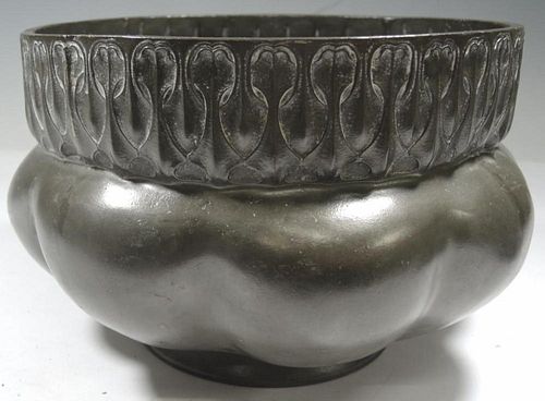 Art Nouveau "Tudric" Pewter Bowl, ca. 1910
