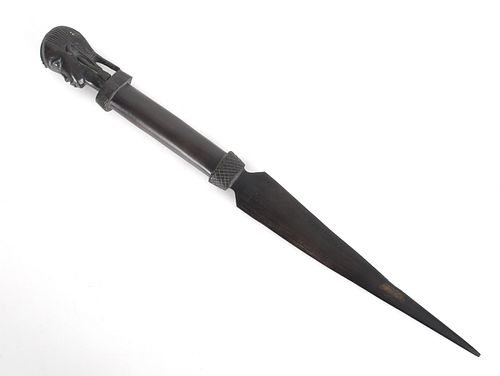 An African Ebony Dagger
