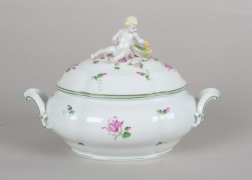 Vienna Porcelain Covered Tureen