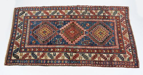 Kazak Rug, Early 20th Century, 7ft 6in x 4ft