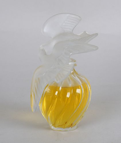 Lalique Glass Factice Perfume Bottle
