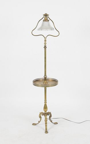 Brass Floor lamp, 20th Century